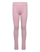 Essential Cotton Leggings Bottoms Leggings Pink Mango