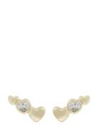 Lovely Tripple Ear Accessories Jewellery Earrings Studs Gold SNÖ Of Sw...