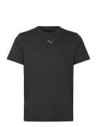 M Cloudspun Tee Tops T-shirts Short-sleeved Black PUMA
