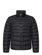 P-Layer 2 Packable Quilted Jacket Toppatakki Black Ralph Lauren Kids