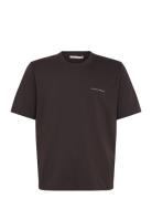 Pro Tops T-shirts Short-sleeved Brown Tiger Of Sweden