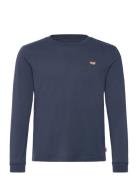 Ls-L/S Tee Tops T-shirts Long-sleeved T-shirts Navy Levi's