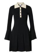 Sabine Pike Knitted Mini Dress Designers Knee-length & Midi Black Mali...