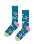 Cancer Sock Lingerie Socks Regular Socks Blue Happy Socks