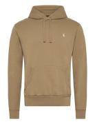 Loopback Fleece Hoodie Tops Sweat-shirts & Hoodies Hoodies Beige Polo ...
