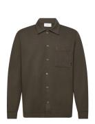 Process Overshirt Tops Overshirts Khaki Green Makia