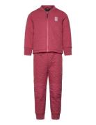 Lwsaku 612 - Thermo Set Outerwear Thermo Outerwear Thermo Sets Red LEG...