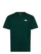 M S/S Simple Dome Tee Sport T-shirts Short-sleeved Green The North Fac...