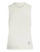 Asmc Logo Tk Tops T-shirts & Tops Sleeveless White Adidas By Stella Mc...