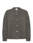 Kae Knit Cardigan Tops Knitwear Cardigans Brown Noella