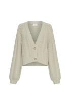 Mschkeisha Jillena Cardigan Tops Knitwear Cardigans Cream MSCH Copenha...