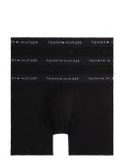 3P Boxer Brief Wb Bokserit Black Tommy Hilfiger