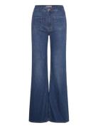 New Palas Pocket Bottoms Jeans Flares Blue Lois Jeans