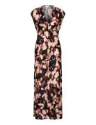 Slcinna Liva Dress Maksimekko Juhlamekko Brown Soaked In Luxury