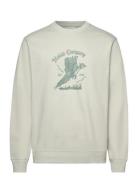 Sprint Sweatshirt Tops Sweat-shirts & Hoodies Sweat-shirts Green Makia