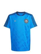 Tee Tops T-shirts Short-sleeved Blue Adidas Originals