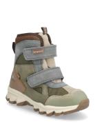 Bisgaard Edon Tex Talvikengät Tarroilla Khaki Green Bisgaard