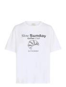 Kaelly T-Shirt Tops T-shirts & Tops Short-sleeved White Kaffe