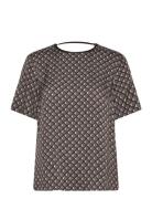 Robyn Tops T-shirts & Tops Short-sleeved Brown Tiger Of Sweden