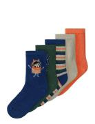 Nmmvagn 5P Sock Sukat Multi/patterned Name It