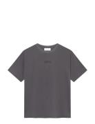 Wwoliver Tee 25207 Tops T-shirts Short-sleeved Grey WOOD WOOD