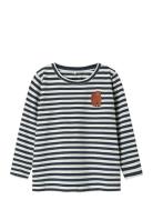 Nmmnitu Ls Top Pb Tops T-shirts Long-sleeved T-shirts Navy Name It