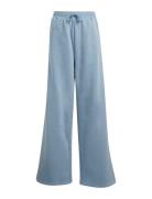 Wide Leg Pants Bottoms Sweatpants Blue Adidas Originals