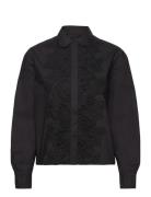Aimeeiw Cropped Shirt Tops Shirts Long-sleeved Black InWear