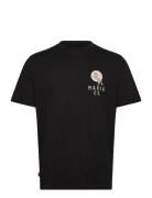 Rearing T-Shirt Tops T-shirts Short-sleeved Black Makia