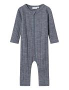 Nbmwang Wool Needle Nightsuit Solid Noos Pyjama Sie Jumpsuit Haalari G...