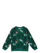 Tältliv Collegetröja Tops Sweat-shirts & Hoodies Sweat-shirts Green MU...