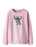 Nkfakira Stitch Rlx Sweat Bru Wdi Tops Sweat-shirts & Hoodies Sweat-sh...