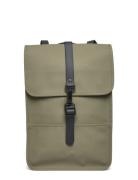 Backpack Mini W3 Reppu Laukku Khaki Green Rains
