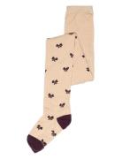 Bows Glitter Tights Sukkahousut Beige Melton