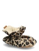 Leo Textile Slippers Aamutossut Sisäkengät Brown Melton