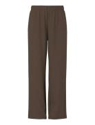 Pcchilli Hw Wide Sweat Pants Noos Bc Pyjamahousut Olohousut Brown Piec...