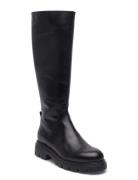 B S 04 Korkeavartiset Saapikkaat Black Wonders