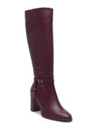 Treze 52 Korkeavartiset Saapikkaat Burgundy Wonders