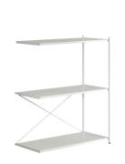 Arturo 3-Tier Extension Module Home Furniture Shelves White Novoform