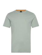 Tales Tops T-shirts Short-sleeved Green BOSS