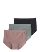 Brief Sally High Seam 3 Pack Alushousut Brief Tangat Multi/patterned L...