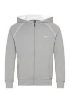 Mix&Match Jacket H Tops Sweat-shirts & Hoodies Hoodies Grey BOSS