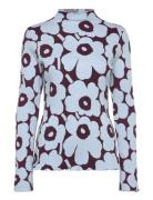 Faasi Unikko Tops Knitwear Jumpers Blue Marimekko