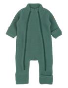 Wool Suit Jumpsuit Haalari Green Mikk-line