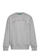 Sweater L/S Tops Sweat-shirts & Hoodies Sweat-shirts Grey United Color...