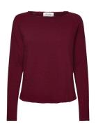 Sonoma Tops T-shirts & Tops Long-sleeved Burgundy American Vintage