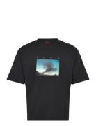 Dorizon Designers T-shirts Short-sleeved Black HUGO
