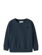 Nmfvima Ls Sweat Bru Noos Tops Sweat-shirts & Hoodies Sweat-shirts Nav...