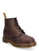 101 Shoes Boots Ankle Boots Ankle Boots Flat Heel Brown Dr. Martens