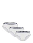 Triplet Brief Stripe Alushousut Brief Tangat White HUGO